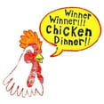 thumbnail image 2 of CafePress - Winner Chicken Dinner Mug - 11 oz Ceramic Mug - Novelty Coffee Tea Cup, 2 of 3