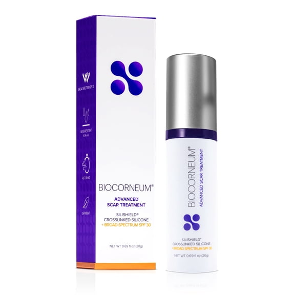 BIOCORNEUM Advanced Scar Treatment Gel with SPF 30 & Silishield, 20g