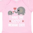 thumbnail image 4 of Inktastic Best Memaw Ever Grandchild Boys or Girls Baby Bodysuit, 4 of 5