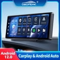 thumbnail image 2 of OBDPEAK T30 Car Dash Cam Carplay & Android Auto GPS Navigation Android 12 System AUX BT WIFI 1080P Rear Video Recorder Reverse, 2 of 5