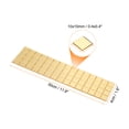 thumbnail image 2 of Uxcell 10 Hojas 1200 Pcs 10x10mm Azulejos de Mosaico de Espejo Autoadhesivos, Dorado, 2 of 7