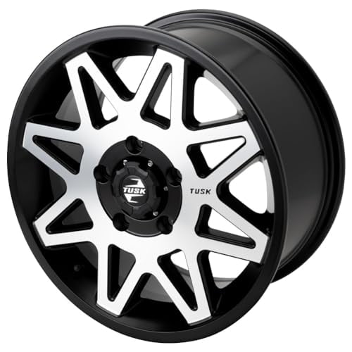 5/114.3 (5/4.5) Tusk Tintic Wheel 15x7 6.0 1.0 Machined/Black for Polaris Rzr Pro R 4 Ultimate 2022-2025