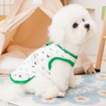 thumbnail image 3 of CSChome Pet Vest 1 Set Vest Exquisite Hemming Round Neck Soft Comfortable Cartoon Pattern Dog Pullover Traction Rope Supplies, 3 of 7