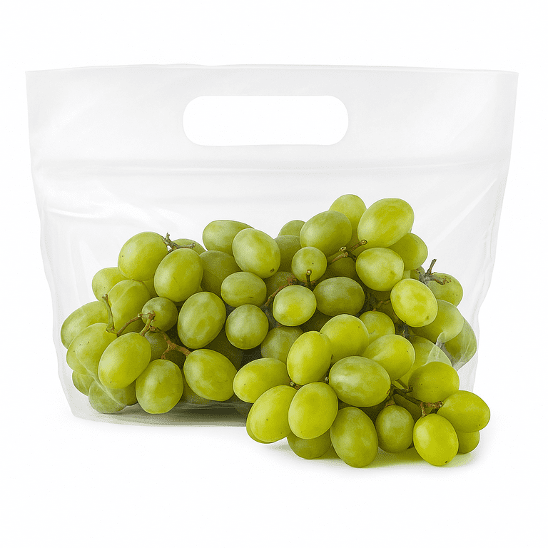 Green Seedless Grapes From California, Bag (2.25 lbs/Bag Est
