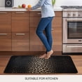 thumbnail image 5 of Leopard Print Door Mat&nbsp;Indoor Outdoor Entrance,Non Slip Small Rug for Kitchen Bathroom Entryway Rug,Chic Abstract Black Brown Animals Texture Washable Doormat Floor Mat 16x24 Inch, 5 of 8