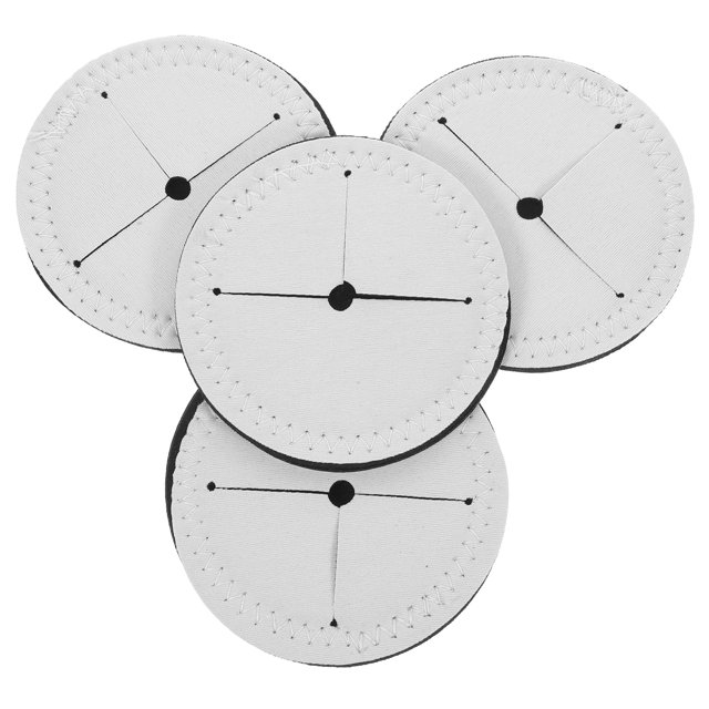 4 posavasos de transferencia térmica en blanco para tazas, posavasos para copas, posavasos para sublimación