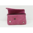 thumbnail image 4 of DOMINIE Crossbody Handbag /Clutch Purse Bright Pink Leather/Suede With Removable Shoulder Strap Unisex Raquel, 4 of 9