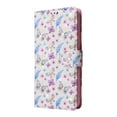 thumbnail image 2 of Wallet Case for iPhone 11 Pro Max 6.5 Inch, Flower Pattern Stand Feature Protective PU Leather Flip Folio Cover with Card Slots Side Cash Pocket Magnetic Closure Wrist Strap Case,Butterfly Flower, 2 of 8