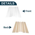 thumbnail image 3 of Unique Bargains 8 Pcs Door Pillar Window Trim for Honda Ridgeline 2017-2023 Chrome Silver Tone, 3 of 8