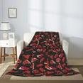thumbnail image 2 of Disketp Beef3 Cozy Flannel Fleece Throw Blanket: Has a velvety texture for All Seasons - Perfect for Women, Men, & Kids"80"x60", 2 of 6