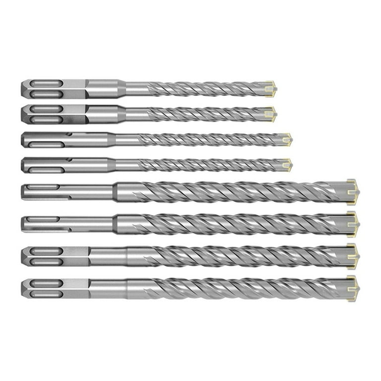 Starrett SDS Plus Drill Bit – 6.5x210mm, 2-Point Carbide Tip For Concrete, Masonry & Stone