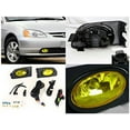thumbnail image 2 of Spec-D Tuning LF-CV01AMOEM-RS Amber/ Yellow Civic 2Dr 4Dr Driving Lights Fog Lamps+Switch & Bulbs Set, 2 of 2