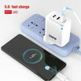 thumbnail image 1 of British Standard Multi-Port USB Charger, 1U+2C Fast Charging Power Adapter, Intelligent Charging, Global Voltage, Safe Protection, Compact Charger for Home Travel Phones Tablets Laptops, 1 of 6