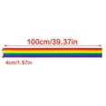 thumbnail image 2 of ZPAQI Practical Polyester Rainbow Streamer Ribbon for Festive Occasion and Crafts, 2 of 19