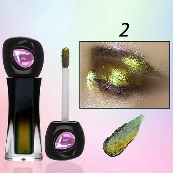 Kokovifyves Cosmetic Makeup Chameleons Eye Shadow Pearl Sleeping Silkworm Liquid Eye Shadow 1.5ml
