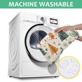 thumbnail image 5 of Rectangle Table Clothes Farmhouse Tree Christmas Table Cloth,Pattern Washable Table Covers for Picnic Graduation Halloween Fall Thanksgiving Christmas, 5 of 5