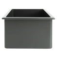 thumbnail image 5 of Zline Frc5123-24 Rome 24" Drop In Or Undermount Single Basin Fireclay Kitchen Sink -, 5 of 7