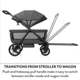 thumbnail image 3 of Evenflo Omni Crew Stroller Wagon (Licorice Black) (Age 0-6 Years) (Weight 55 lbs per side), 3 of 11