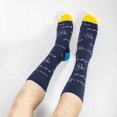 thumbnail image 4 of Vestido para hombre Socks BISOUSOX, divertido y colorido, talla 9-12, 4 of 6