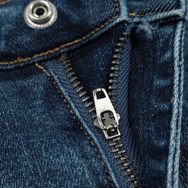 KIDSCOOL SPACE Jean Bébé Fille Garçon - Pantalon Denim Déchiré Avec Bande Élastique Et Anneau En D Pour Confort Et Style