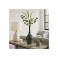 thumbnail image 2 of Elegant Patterned Glass Bottle Vase for Living Room Decor - Decorative Home Decor Accent for Flowers, Bedroom, or Office Styling - Contemporary House Vase Perfect for Table Centerpiece - 21", Gray, 2 of 11