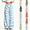 Blue, variant on Asgosdo Wide Leg Pants for Teen Girls High Elastic Waisted Striped Baggy Casual Soft Fall Lounge Pants Size 4-16Y