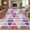 thumbnail image 6 of Addison Rugs Chantille Indoor/Outdoor Transitional Geometric Pink Machine Washable Rectangle Rug, 9' x 12', 6 of 8