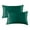 Army Green, variant on Lavender Satin Pillowcase Pillows Cases Pillowcase Cover 2PCS (20x26 inches) Satin Pillow Covers With Envelope Closure