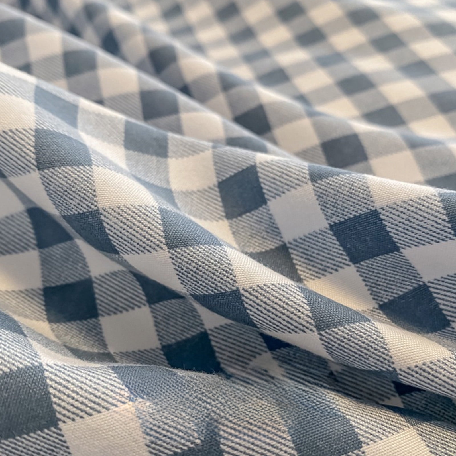 Bedding Sets Queen - Blue Polyester Bed Sheets, 4 Piece Duvet Cover Set, Soft Wrinkle Resistant, Easy Care