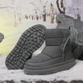 thumbnail image 5 of UngA Snow Boots Kids Water-Resistant Outdoor Ankle Boots Warm Cozy Anti-Slip Mid Calf Winter Shoes Winter Boots Boys Girls (Toddler/Little Kid/Big Kid),Size 1.5, 5 of 9
