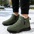 thumbnail image 6 of Knivor Waterproof Winter Snow Boots for Women Fleece Lined Non Slip Side Zipper Cozy Ankle Boots for Outdoor Daily Cold Weather Footwear, 6 of 10
