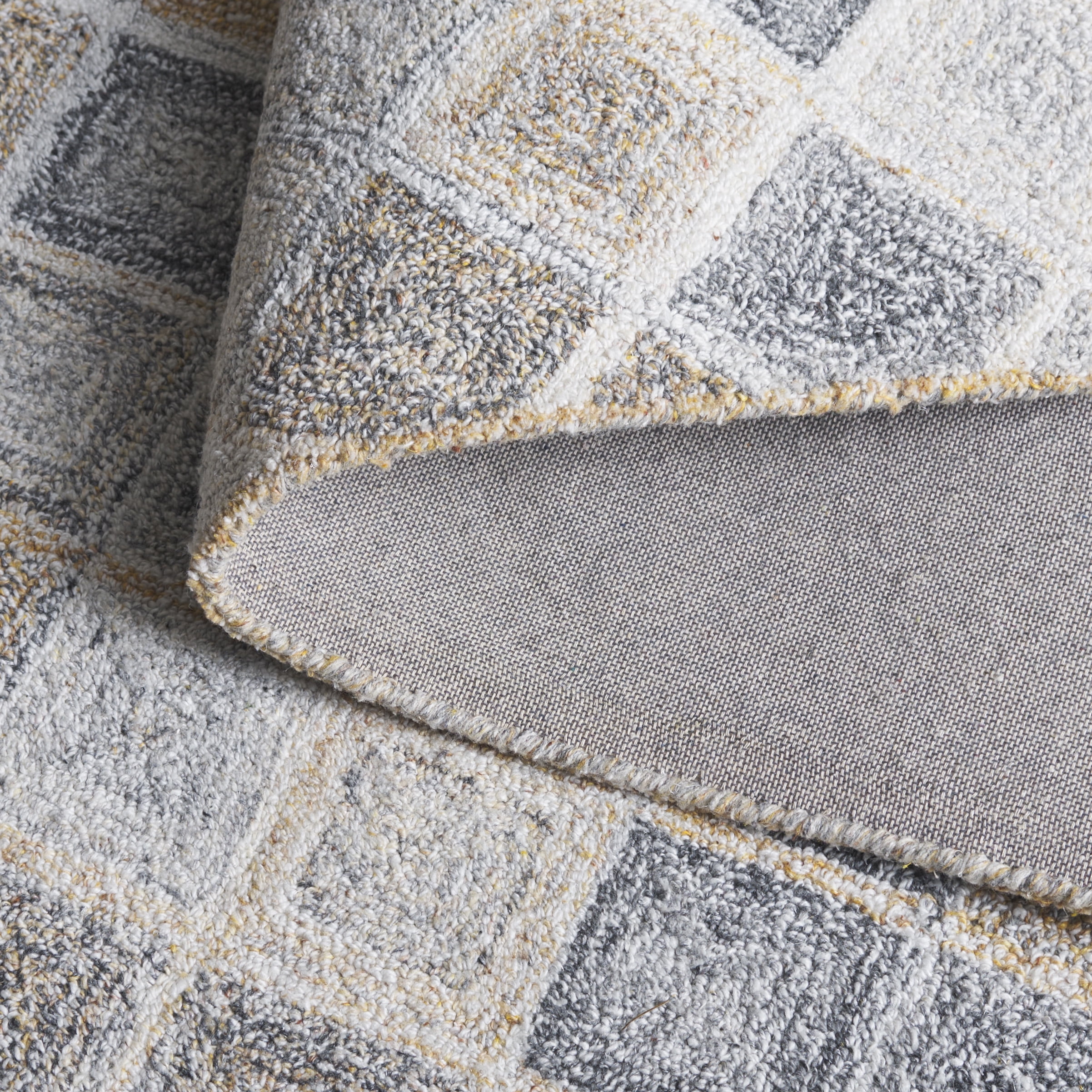SAFAVIEH Renewal Linnaea Geometric Runner Rug, Beige/Gray, 2'3" x 8'