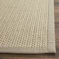 thumbnail image 6 of SAFAVIEH Natural Fiber Rosheen Braided Area Rug, Light Grey, 4' x 6', 6 of 8