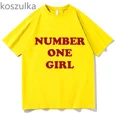 thumbnail image 1 of T-shirt Lettre ROSE Numéro un Fille Manches Courtes Coton Hommes/femmes T-Shirts Camiseta Col Rond Été Rappeur Graphique T-Shirts Homme 10312-TEES-4 m, 1 of 6