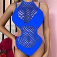 thumbnail image 4 of Lencería de mujer, medias de rejilla, tirantes, body sin espalda, ropa de red, body de nailon para mujer, 4 of 5