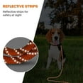 thumbnail image 5 of Long Leash for Dog Training Reflective Nylon Rope Lead, Check Cord for Dogs Walking, Camping orange 6feet, 5 of 5