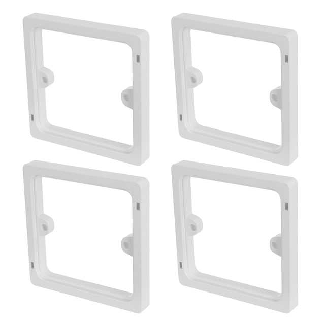 unbranded 4Ud Extensor Para Caja De 86 Tipo Compatible Para Paredes Irregulares Resistente Al Calor