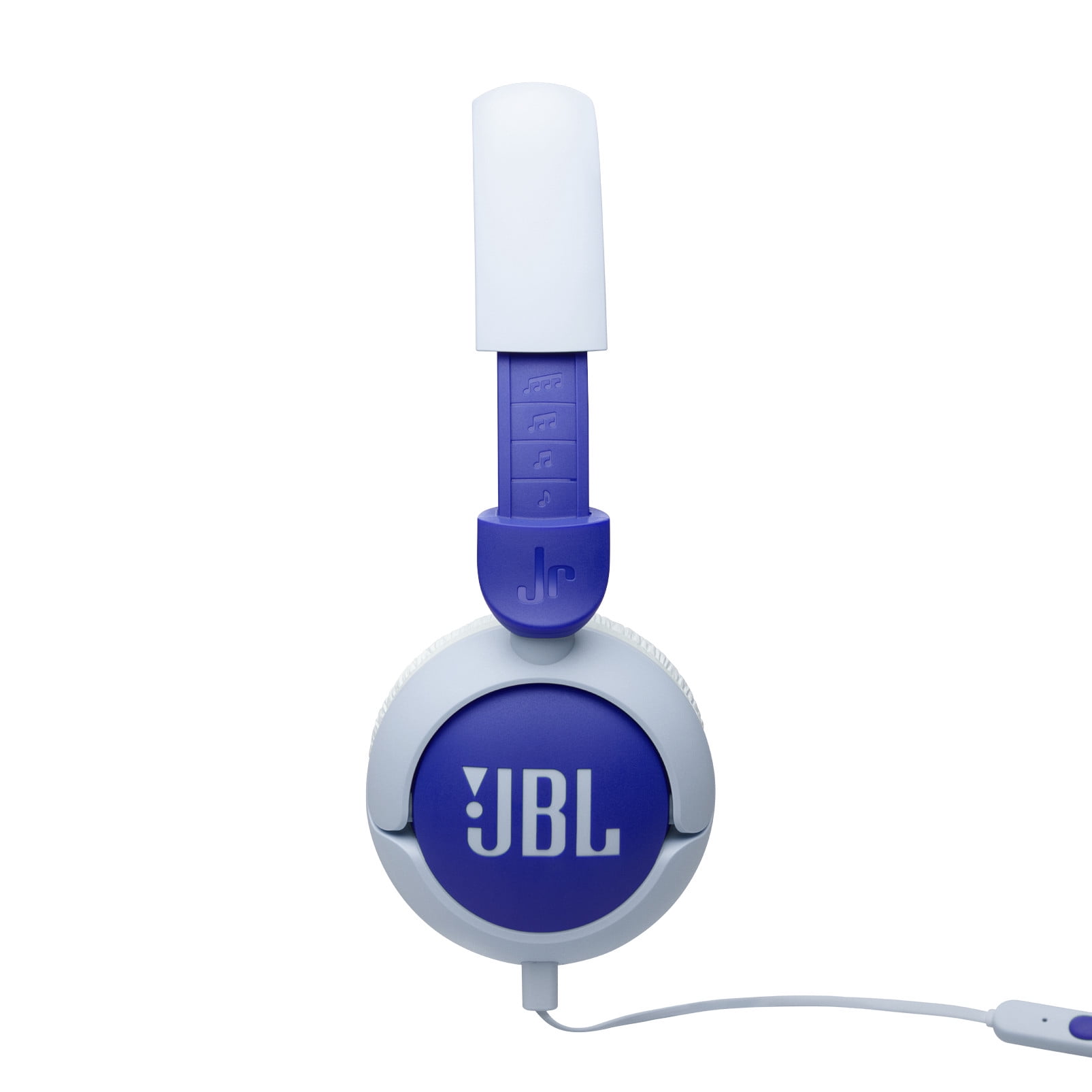 JBL Junior 320 - Colorful, durable wired on-ear headphones with JBL Safe Sound for kids - Blue