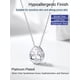 thumbnail image 4 of Collar de circonita cúbica PROSTEEL, colgante de lágrima, plata esterlina, regalo de San Valentín para madre, hija, Esposa, 4 of 8