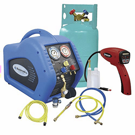 115V Complete A/C Recovery System with Leak Detector Kit