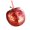 Red, variant on Glass Fruit Ornament for Christmas Tree Decorations Fruit Shape Ornament Holiday Party Decorations Keepsakes