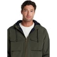 thumbnail image 4 of Frontier Threads Men's Lined Poly Memory Hooded Safari Jacket, 4 of 5