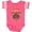 Football Pink and White, variant on Inktastic Labradoodle Dog Lover Boys or Girls Baby Bodysuit
