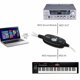 thumbnail image 4 of Eigraketly Teclado eléctrico Adaptador de audio MIDI MIDI a USB Convertidor Adaptador Cable Accesorio de teclado Accesorios para instrumentos musicales Eigraketly OD2642-00B, 4 of 6