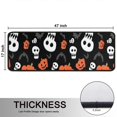thumbnail image 5 of Kitchen Rugs Sets Of 2,Black Halloween Pumpkin Faces Anti Fatigue Kitchen Mat Rugs Non Slip Washable,Decorative Kitchen Floor Mats for Kitchen,Sink,Laundry,17"x47"+17"x47", 5 of 5
