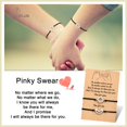 thumbnail image 2 of Pulseras Tarsus Friendship Best Friend de acero inoxidable, 2 of 6