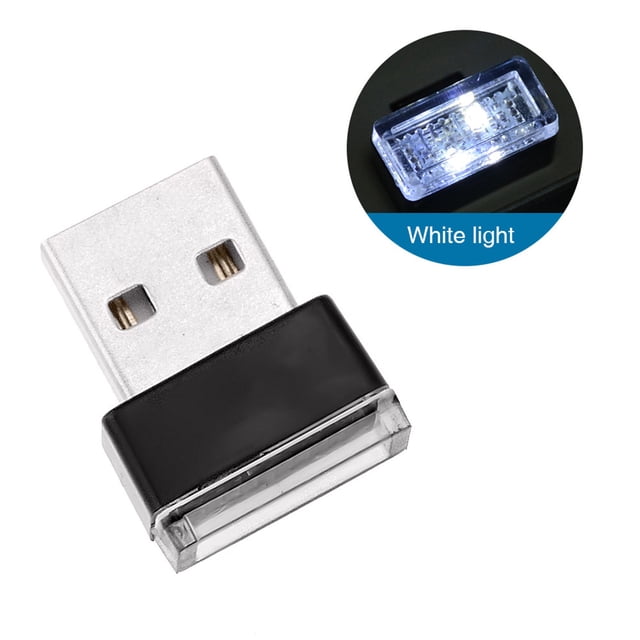 Cagogo USB LED Car Light, Car Interior Atmosphere Lighting Kit for Cars Trucks SUVs, Multicolor Auto Mood Light with Remote Control, Emergency Vehicle Light for Night Driving Car Accessories