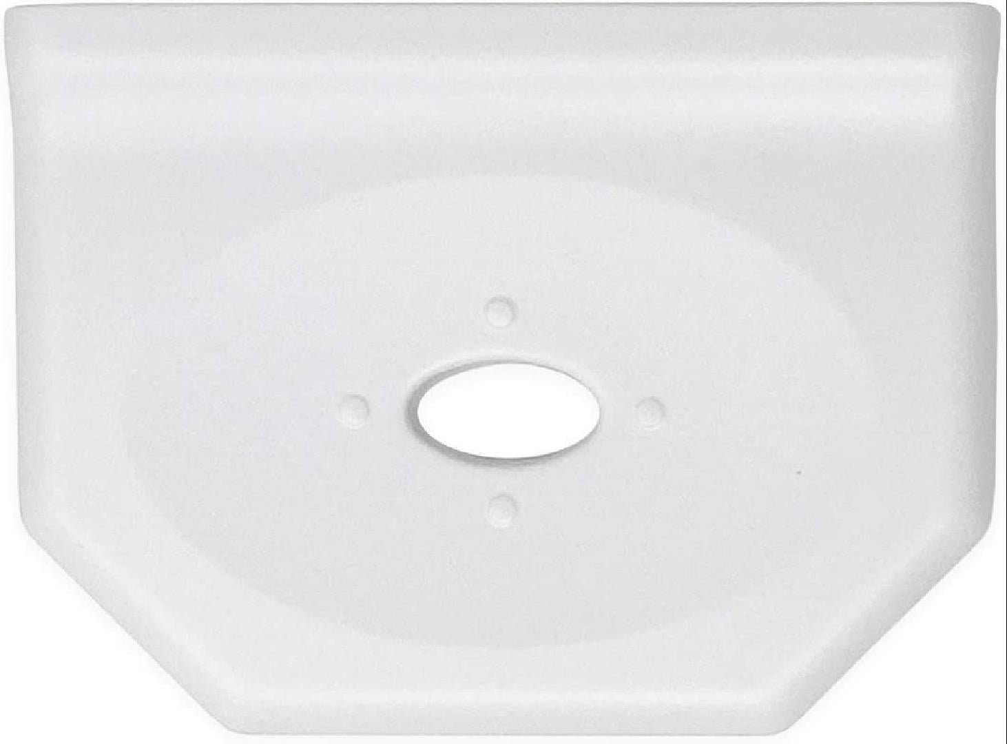 Décor Floating Shower Shelf Soap Dish, Wall Mounted Retrofit for Tiled