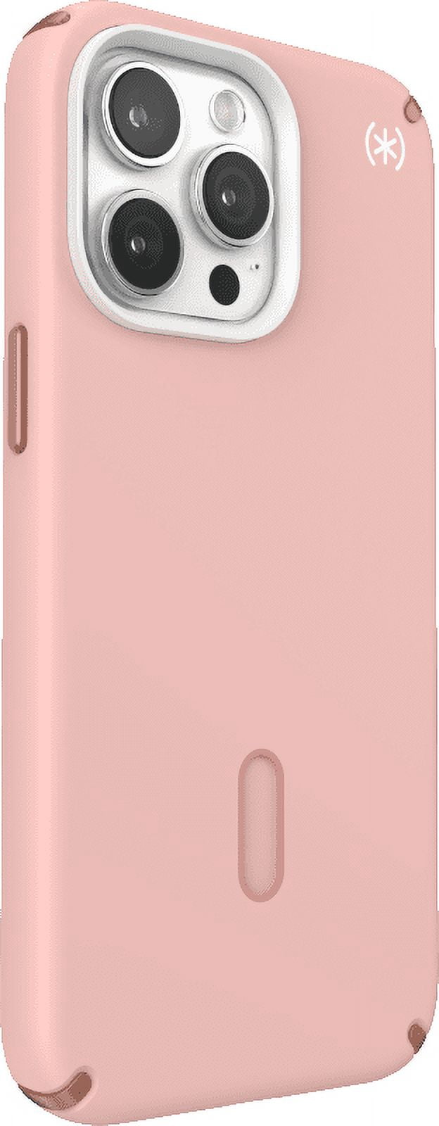 Speck iPhone 15 Pro Max Case-Presidio2 Pro-ClickLock-MagSafe-6.7 Inch Phone Case-Dahlia Pink/Rose Copper/White