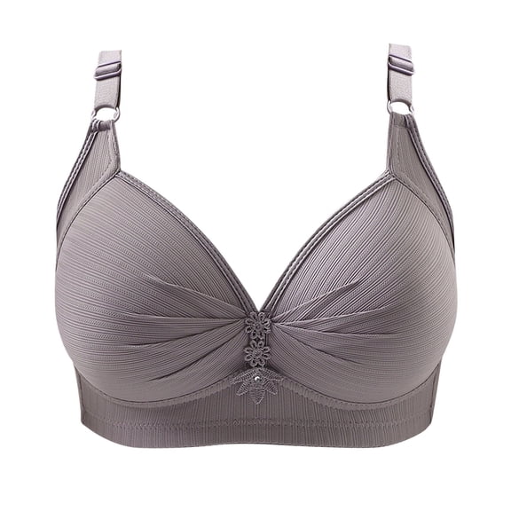 PUMISAS Wireless Bras For Women Supportive No Underwire Bra Push-Up Comfortable Everyday Bra With Adjustable Straps